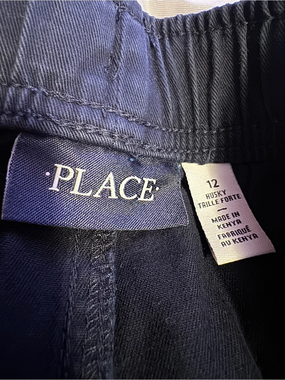 Like NEW The Children's Place Navy Cargo Pants for Kids ( 3 Packs)